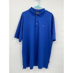 Greg Norman for Tasso Elba Play Dry Short Sleeve Polo Shirt Size Large
